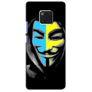Чехол с Украинской символикой на Хуавей Мейт 20 Про (Анонимус патриот)