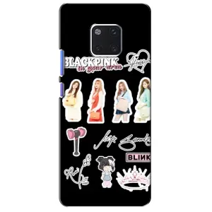 Чехлы с картинкой для Huawei Mate 20 Pro, LYa-l09, LYA-L29 (Арт блэкпинг)