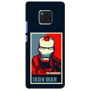 Чехол Супергерой Железный человек на Huawei Mate 20 Pro, LYa-l09, LYA-L29 (Art Iron man)