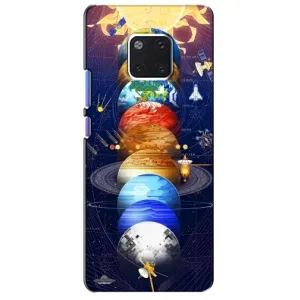 Чехол (ТПУ) с планетами на Huawei Mate 20 Pro, LYa-l09, LYA-L29 (Арт планети)