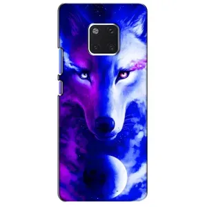 Чехол с рисунком «Арт-Волк» для Huawei Mate 20 Pro (LYA-L09, LYA-L29)