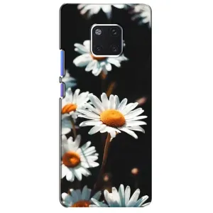 Чохол з ромашками на Huawei Mate 20 Pro, LYa-l09, LYA-L29 (Білі ромашки)