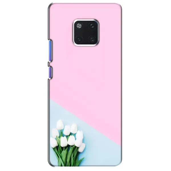 Чехол с рисунком «Белые тюльпаны» для Huawei Mate 20 Pro (LYA-L09, LYA-L29)