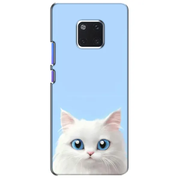 Чехол с рисунком «Белый кот» для Huawei Mate 20 Pro (LYA-L09, LYA-L29) Чехол с рисунком «Белый кот» для Huawei Mate 20 Pro (LYA-L09, LYA-L29)