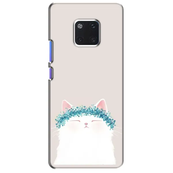 Чехол с рисунком «Белый котик» для Huawei Mate 20 Pro (LYA-L09, LYA-L29) Чехол с рисунком «Белый котик» для Huawei Mate 20 Pro (LYA-L09, LYA-L29)