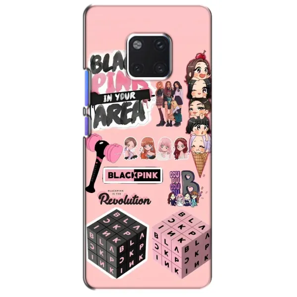 Чехол с рисунком «BLACK PINK коллаж» для Huawei Mate 20 Pro (LYA-L09, LYA-L29)