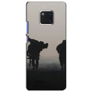Чехлы на военную тематику для Huawei Mate 20 Pro, LYa-l09, LYA-L29 (Бой солдат)