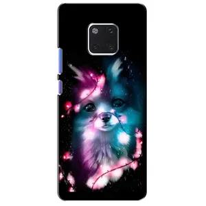 Чехол с Лисичкой для Huawei Mate 20 Pro, LYa-l09, LYA-L29 (Черная Лиса)