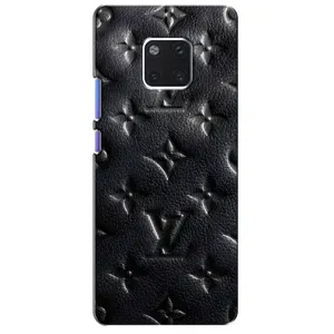 Текстурний Чохол Louis Vuitton для Хуавей Мейт 20 Про (Чорний ЛВ)