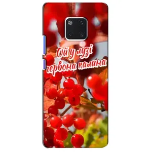 Силиконовый Чехол на Huawei Mate 20 Pro, LYa-l09, LYA-L29 (Я-Украина) (Червона Калина)