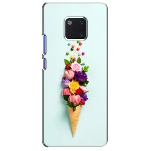 Чохли з тематикою "КВІТИ" на Huawei Mate 20 Pro, LYa-l09, LYA-L29 (Квітка-морозиво)