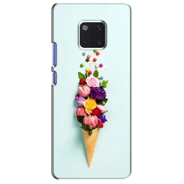 Чехол с рисунком «Цветок-мороженное» для Huawei Mate 20 Pro (LYA-L09, LYA-L29) Чехол с рисунком «Цветок-мороженное» для Huawei Mate 20 Pro (LYA-L09, LYA-L29)