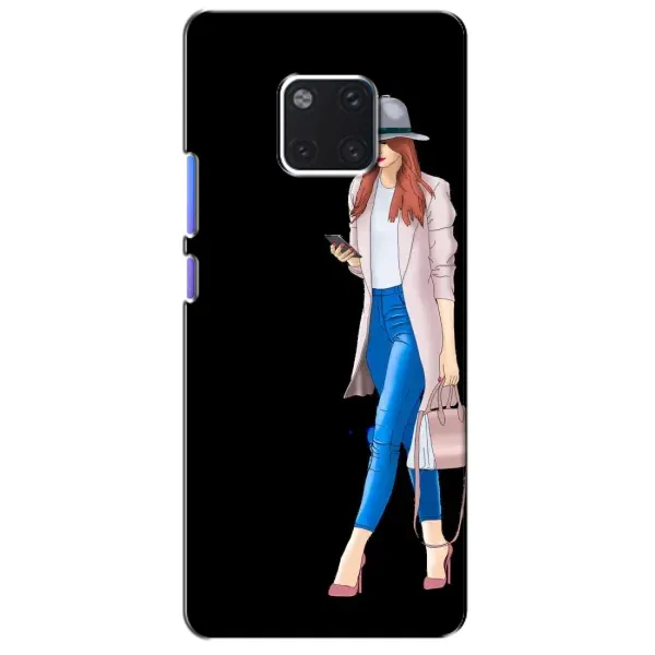 Чехол с рисунком «Девушка со смартфоном» для Huawei Mate 20 Pro (LYA-L09, LYA-L29) Чехол с рисунком «Девушка со смартфоном» для Huawei Mate 20 Pro (LYA-L09, LYA-L29)