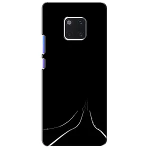 Чохол з картинками на чорному фоні для Huawei Mate 20 Pro, LYa-l09, LYA-L29 (Дорога)