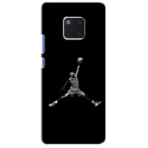Силіконовый Чохол Nike Air Jordan на Хуавей Мейт 20 Про (Джордан)