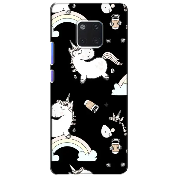 Чехол с рисунком «Единорог с кофе» для Huawei Mate 20 Pro (LYA-L09, LYA-L29) Чехол с рисунком «Единорог с кофе» для Huawei Mate 20 Pro (LYA-L09, LYA-L29)