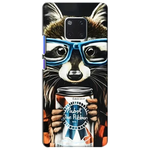 Чехол с рисунком «Енот в очках» для Huawei Mate 20 Pro (LYA-L09, LYA-L29) Чехол с рисунком «Енот в очках» для Huawei Mate 20 Pro (LYA-L09, LYA-L29)