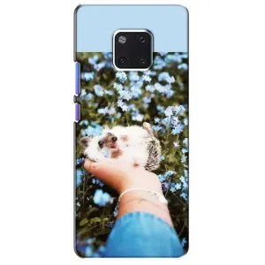 Чехлы с изображением разных животных для Huawei Mate 20 Pro, LYa-l09, LYA-L29 (Ежик на руках)