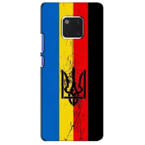 Чехлы УПА (Красно-Чёрный) на Huawei Mate 20 Pro, LYa-l09, LYA-L29 (Флаг УПА)
