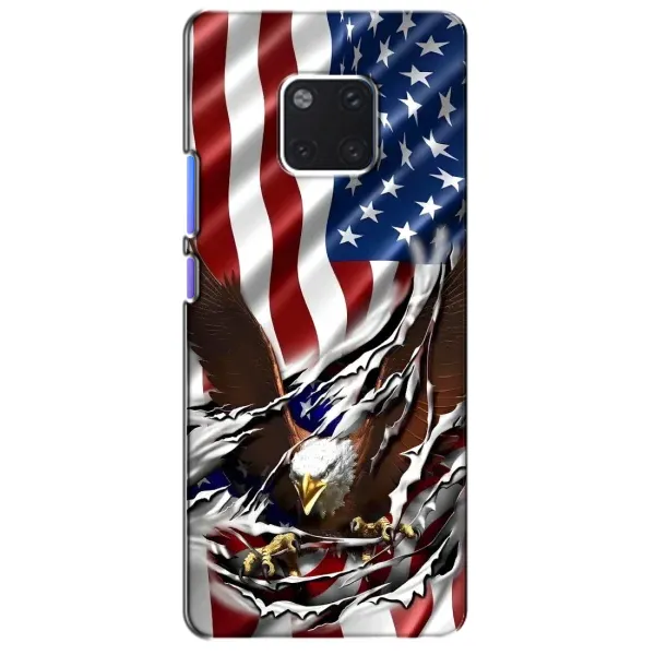 Чехол с рисунком «Флаг USA» для Huawei Mate 20 Pro (LYA-L09, LYA-L29)