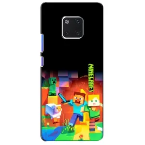 Чохли для Huawei Mate 20 Pro, LYa-l09, LYA-L29 (Персонажі МайнКрафт) (Герой Майнкрафт)