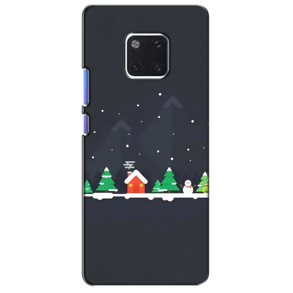 Чехол с рисунком «Город зимний» для Huawei Mate 20 Pro (LYA-L09, LYA-L29)