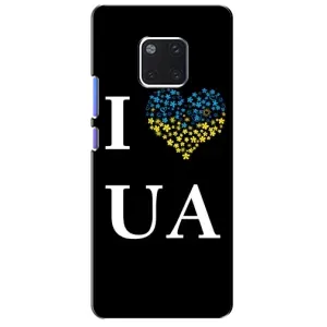 Силиконовый Чехол на Huawei Mate 20 Pro, LYa-l09, LYA-L29 (Я-Украина) (I Love UA)
