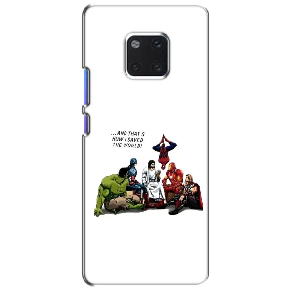 Чехол с рисунком «Иисус супергерой» для Huawei Mate 20 Pro (LYA-L09, LYA-L29) Чехол с рисунком «Иисус супергерой» для Huawei Mate 20 Pro (LYA-L09, LYA-L29)