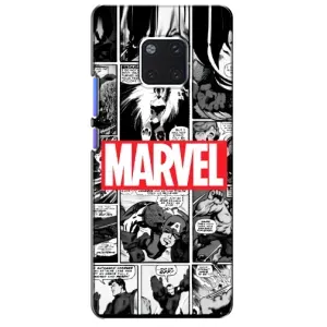 Силиконовый Чехол для Huawei Mate 20 Pro, LYa-l09, LYA-L29 (Комикс Марвел)