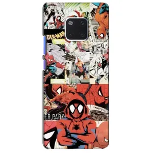 Чехол Супергерой Человека Паука на Huawei Mate 20 Pro, LYa-l09, LYA-L29 (Комикс Паука)