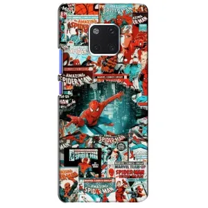 Чехол Супергерой Человека Паука на Huawei Mate 20 Pro, LYa-l09, LYA-L29 (Комиксы Человек Паук)