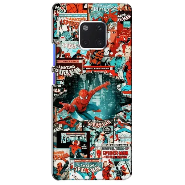 Чехол с рисунком «Комиксы Человек Паук» для Huawei Mate 20 Pro (LYA-L09, LYA-L29) Чехол с рисунком «Комиксы Человек Паук» для Huawei Mate 20 Pro (LYA-L09, LYA-L29)