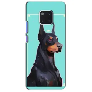 Чехол ДОБЕРМАН для Huawei Mate 20 Pro, LYa-l09, LYA-L29 (Король доберман)
