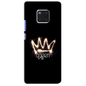Чехол (Корона на чёрном фоне) для Хуавей Мейт 20 Про (Корона)