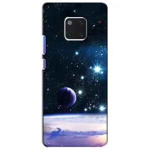 Чехол (ТПУ) с планетами на Huawei Mate 20 Pro, LYa-l09, LYA-L29 (Космический вид)