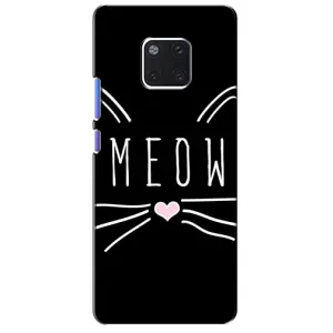 Бампер з зображенням Котиків для Хуавей Мейт 20 Про (КОТИК MEOW)