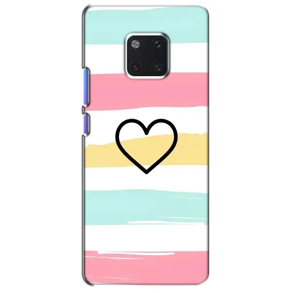 Чехол с рисунком «Красивое сердечко» для Huawei Mate 20 Pro (LYA-L09, LYA-L29)