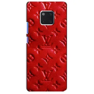 Текстурний Чохол Louis Vuitton для Хуавей Мейт 20 Про (Червоний ЛВ)