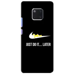 Силіконовый Чохол на Huawei Mate 20 Pro, LYa-l09, LYA-L29 з картинкою НАЙК (Later)