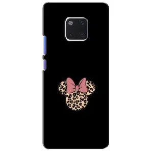 Чехол с леопардовым принтом на Huawei Mate 20 Pro, LYa-l09, LYA-L29 (Леопардовая Минни)