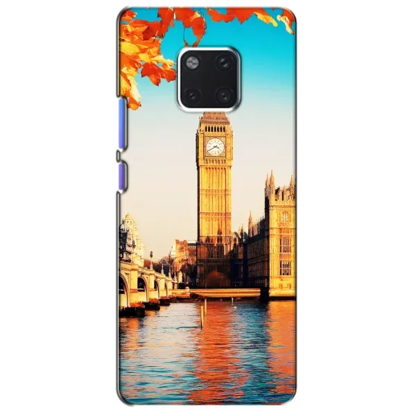 Чехол с рисунком «Летний Лондон» для Huawei Mate 20 Pro (LYA-L09, LYA-L29)