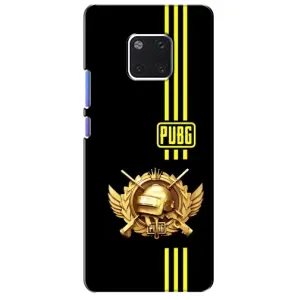 Чохол (TPU) з картинкою "Лого Пабг" на Хуавей Мейт 20 Про (Логотип PUPG)
