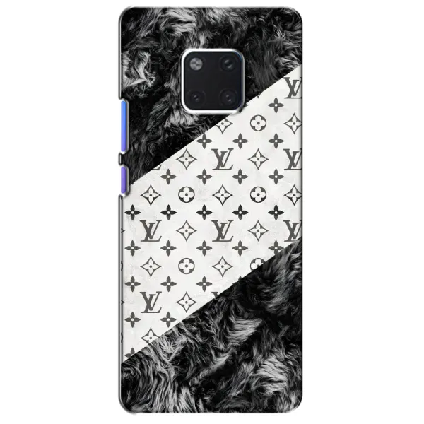 Чехол с рисунком «LV на белом» для Huawei Mate 20 Pro (LYA-L09, LYA-L29)