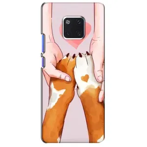 Чехол (ТПУ) Милые собачки для Huawei Mate 20 Pro, LYa-l09, LYA-L29 (Любовь к собакам)