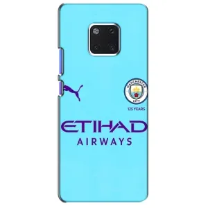 Силиконовые Чехлы принт Футбол на Huawei Mate 20 Pro, LYa-l09, LYA-L29 (Man City)