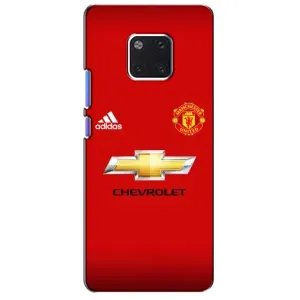 Силиконовые Чехлы принт Футбол на Huawei Mate 20 Pro, LYa-l09, LYA-L29 (Man United)