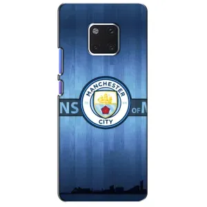 Силиконовые Чехлы принт Футбол на Huawei Mate 20 Pro, LYa-l09, LYA-L29 (ManCity)