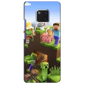Чохли для Huawei Mate 20 Pro, LYa-l09, LYA-L29 (Персонажі МайнКрафт) (Майн-крафт)