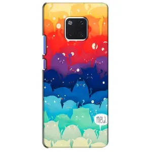 Силіконовий чохол з котиком для Huawei Mate 20 Pro, LYa-l09, LYA-L29 (Mew)