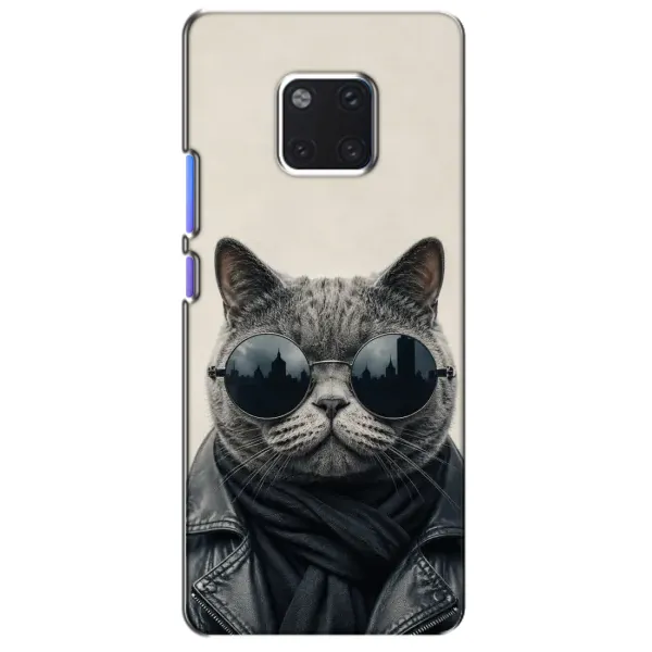 Чехол с рисунком «Модный кот» для Huawei Mate 20 Pro (LYA-L09, LYA-L29) Чехол с рисунком «Модный кот» для Huawei Mate 20 Pro (LYA-L09, LYA-L29)